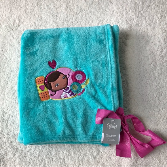 doc mcstuffins throw blanket